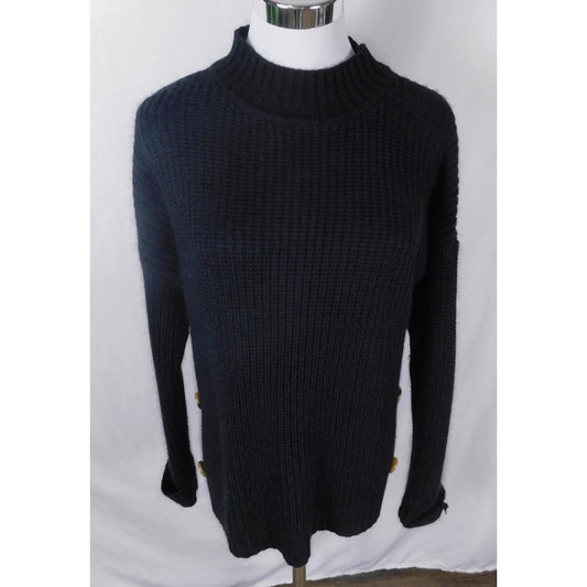Full Circle Trends Black Knit Sweater 1X Gothic Witchcore
