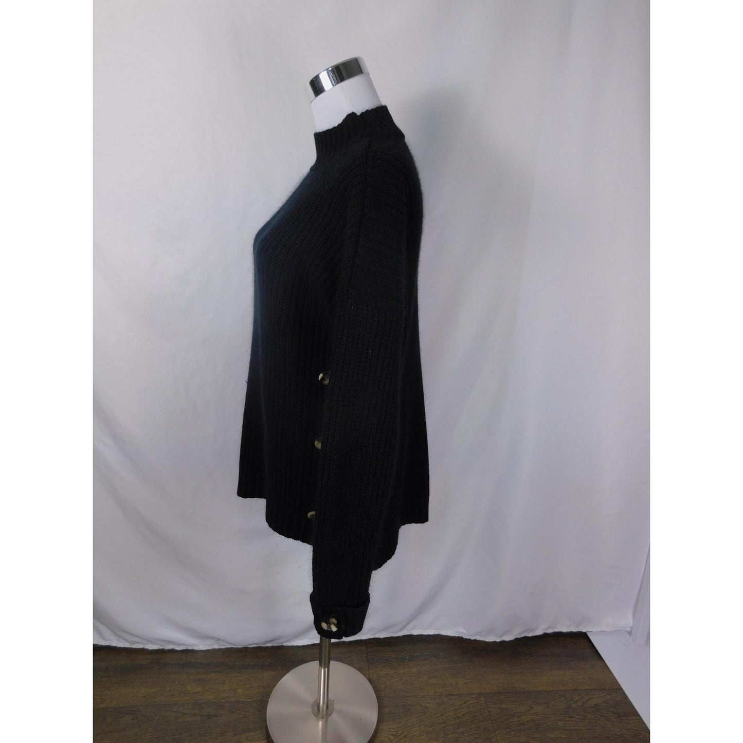 Full Circle Trends Black Knit Sweater 1X Gothic Witchcore