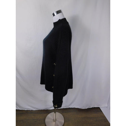 Full Circle Trends Black Knit Sweater 1X Gothic Witchcore