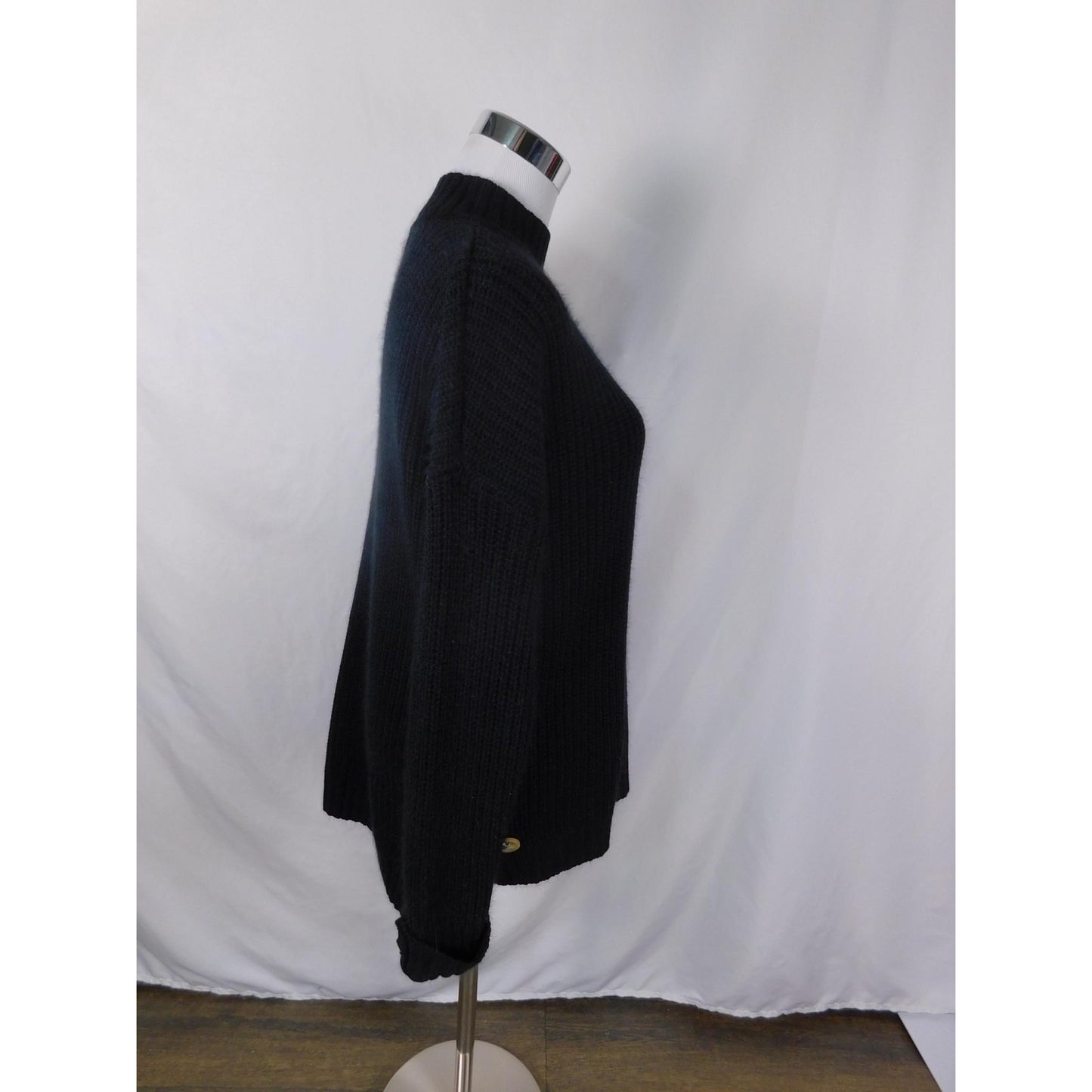 Full Circle Trends Black Knit Sweater 1X Gothic Witchcore