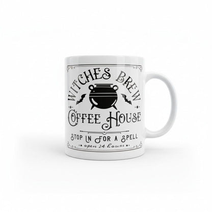 Witches Brew Coffee House Mug 11oz - Cauldron Ceramic - New