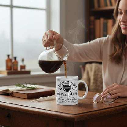 Witches Brew Coffee House Mug 11oz - Cauldron Ceramic - New