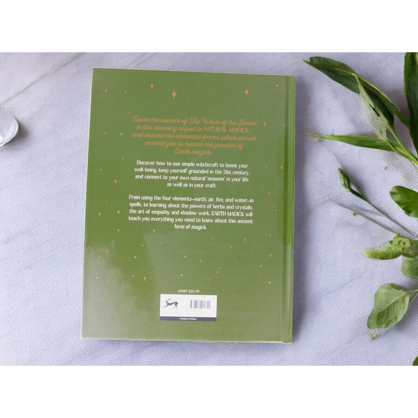 Earth Magick by Lindsay Squire New Hardcover Witchcraft Nature Rituals