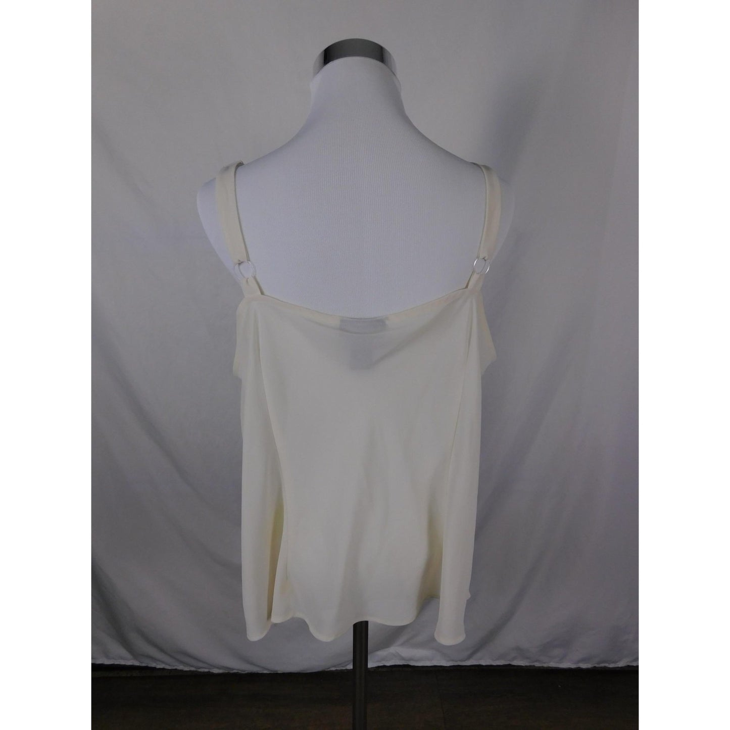 Lane Bryant Ivory Camisole 18/20 - Adjustable Straps - Excellent