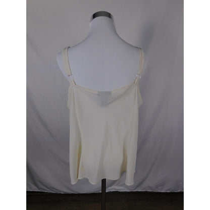 Lane Bryant Ivory Camisole 18/20 - Adjustable Straps - Excellent