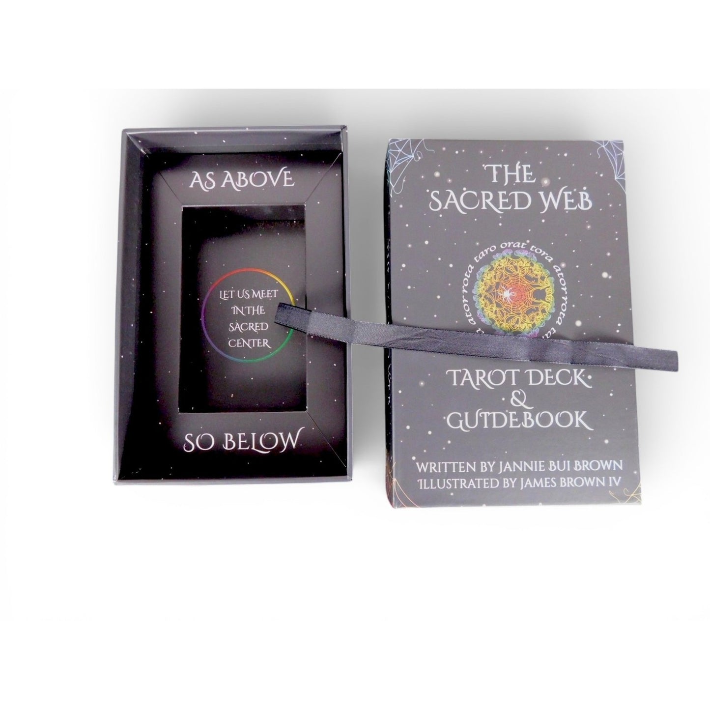 The Sacred Web Tarot Deck & Guidebook Jannie Bui Brown James Brown IV Oracle