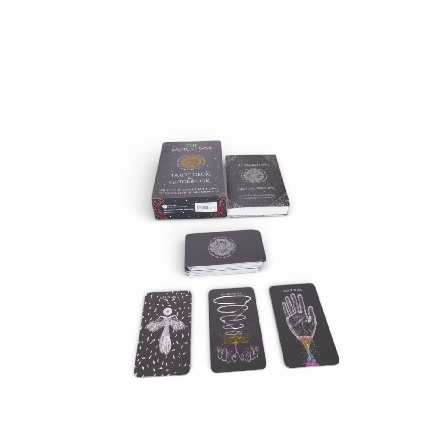 The Sacred Web Tarot Deck & Guidebook Jannie Bui Brown James Brown IV Oracle