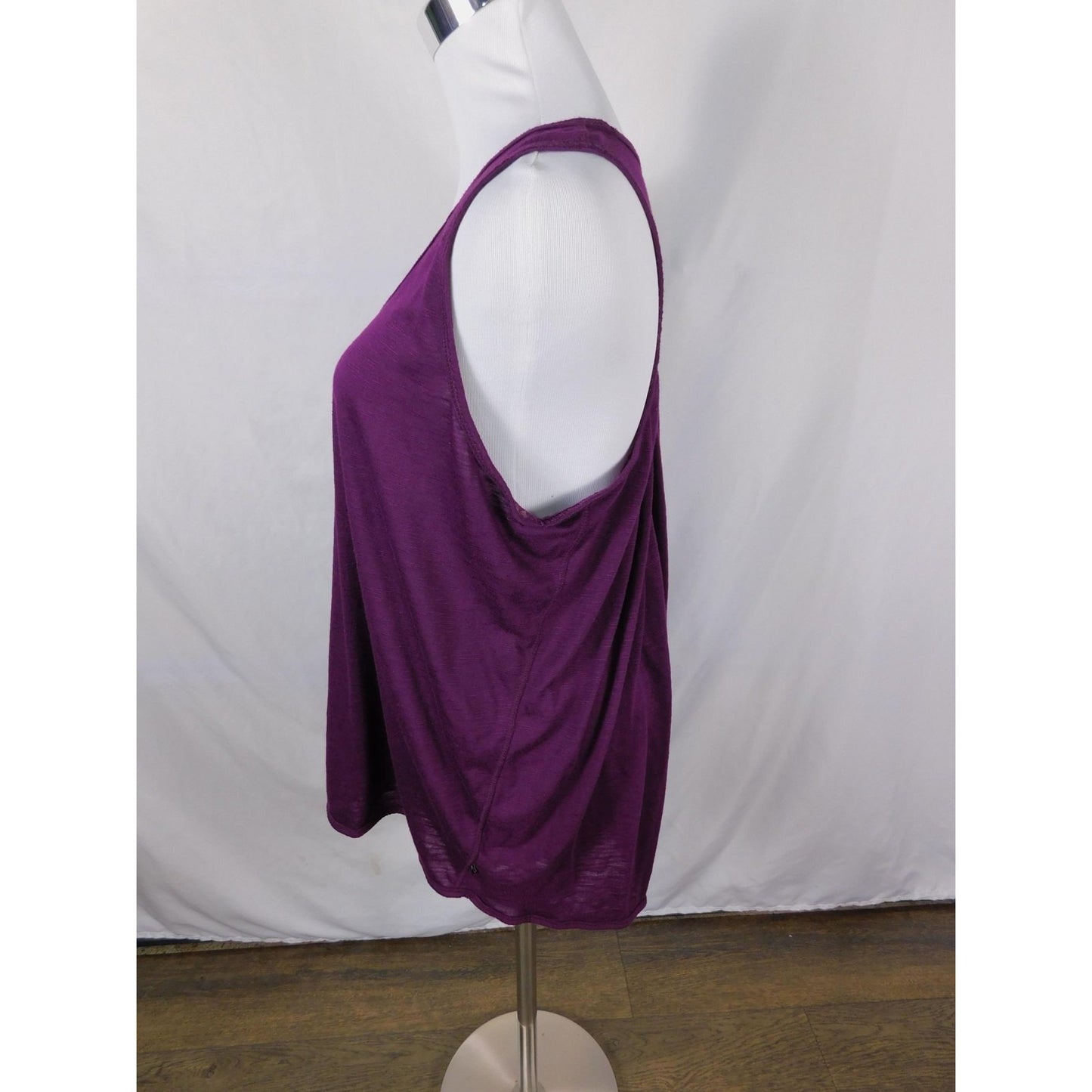 Marika Purple Racerback Tank XL - Draped Back - Excellent