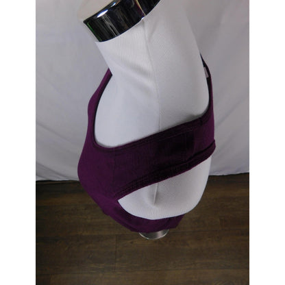 Marika Purple Racerback Tank XL - Draped Back - Excellent