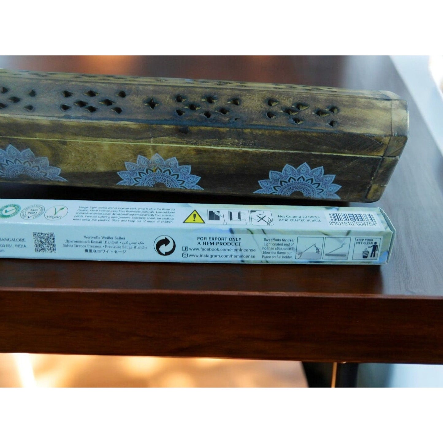 HEM Precious White Sage 20 Incense Sticks Relaxation Meditation