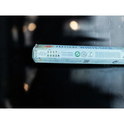 HEM Precious White Sage 20 Incense Sticks Relaxation Meditation