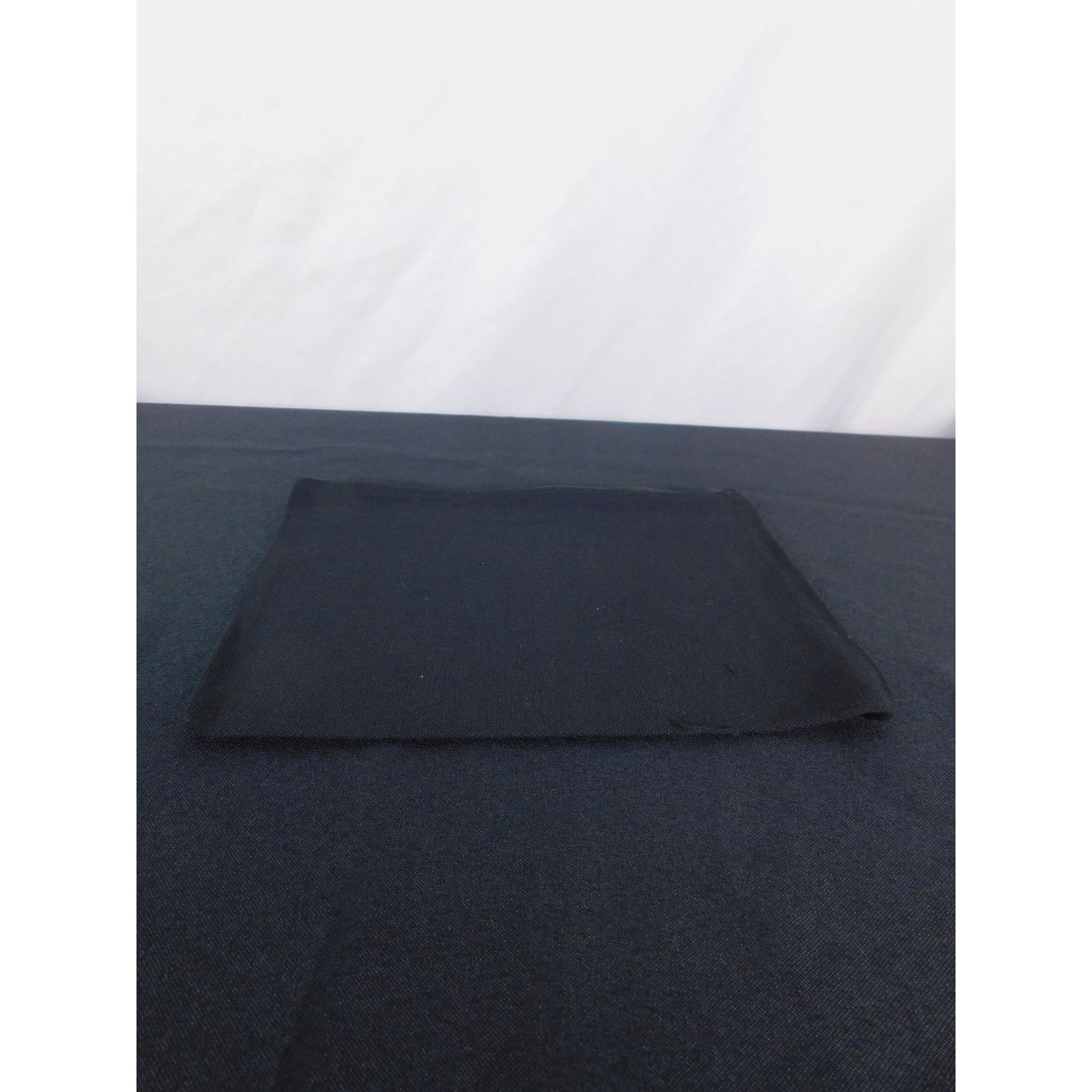 Black Canvas Zipper Pouch With Gold Moth Design