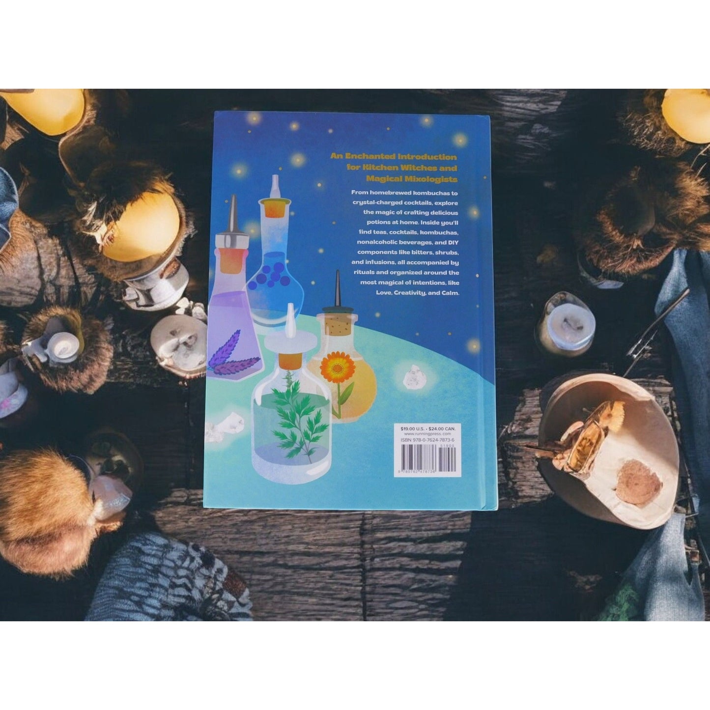 Potions: Witchy Cocktails, Tinctures, & Tisanes HC Book by Nikki Van De Car New