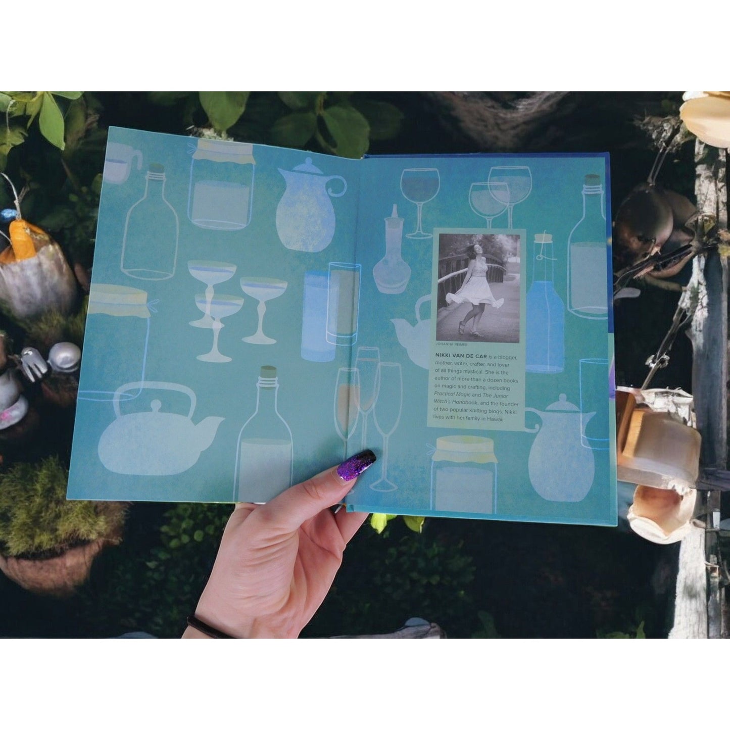 Potions: Witchy Cocktails, Tinctures, & Tisanes HC Book by Nikki Van De Car New