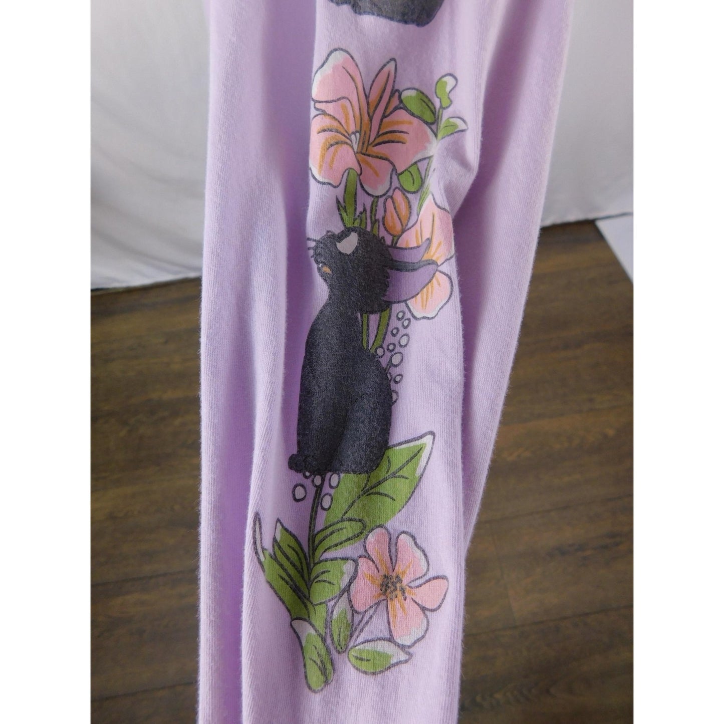 Kiki Jiji Long Sleeve Tee XS Studio Ghibli Lavender