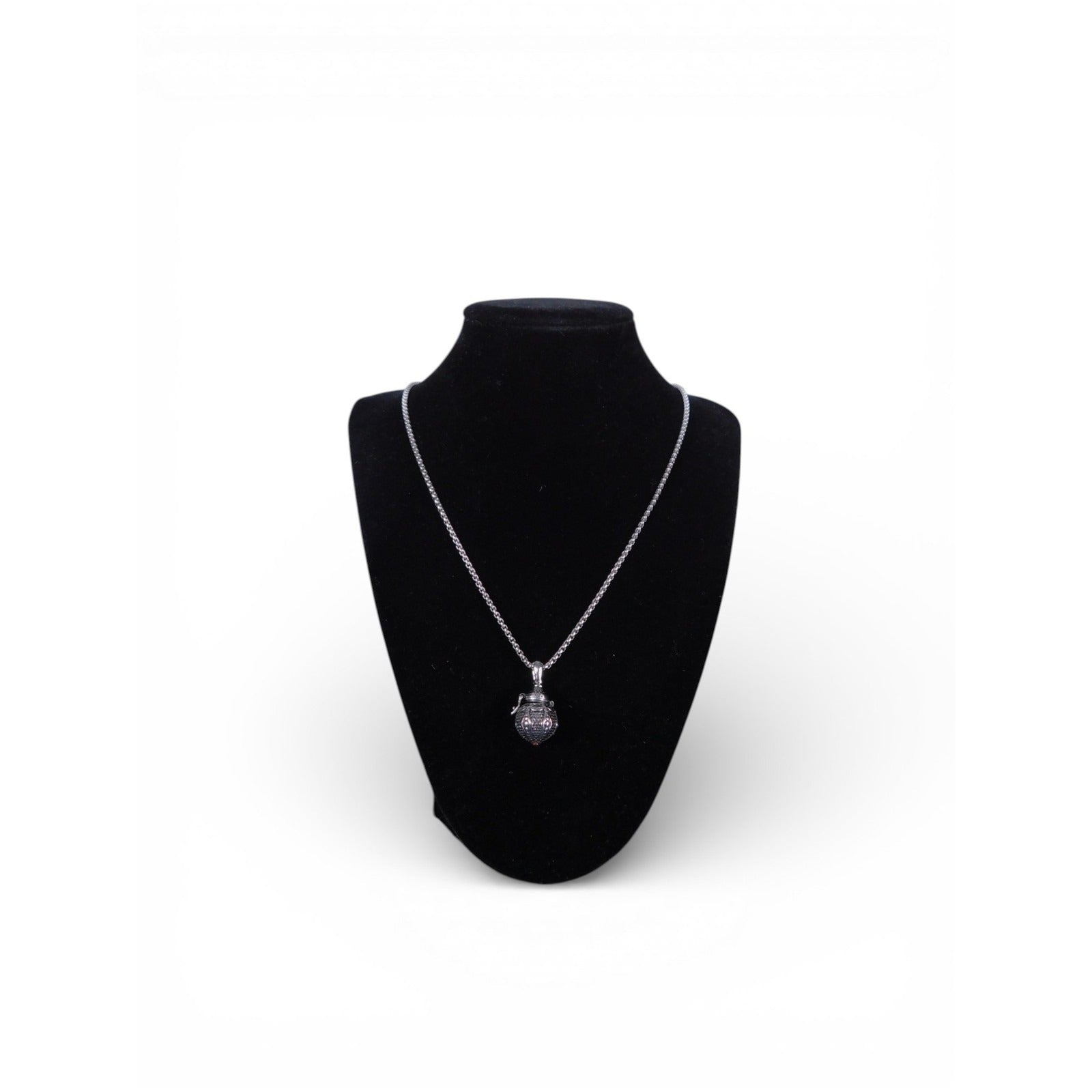 Poison Box Necklace Victorian Prayer Locket Pendant Secret Message Locket