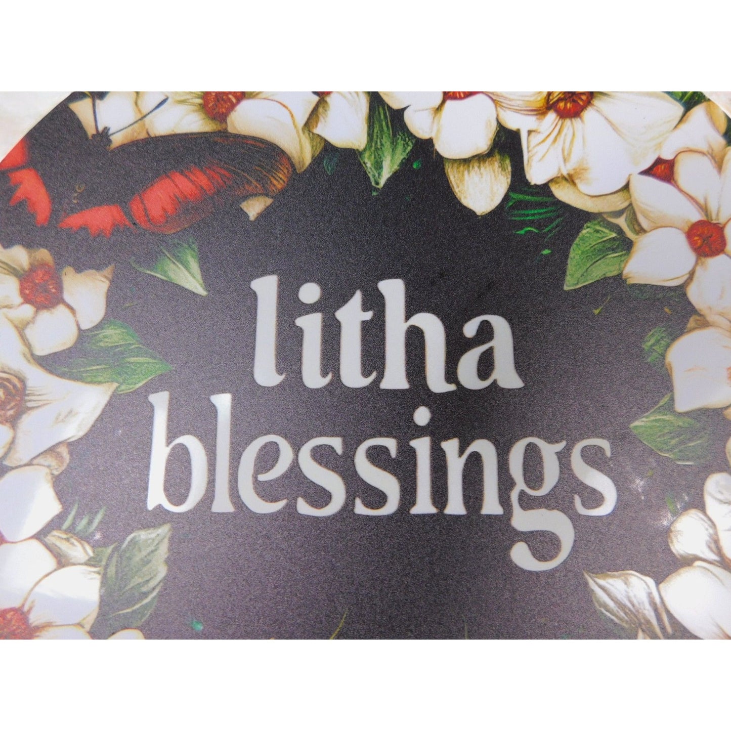 Litha Blessings Metal Tin Sign – 8x8 Summer Solstice – New