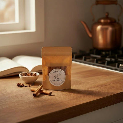 Ash & Sea Cinnamon Sticks Mini Packet - Prosperity & Protection Spellwork - New