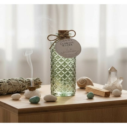 Ash & Sea Florida Water Witch-Chosen Cleansing Protection Ritual Glass Bottle