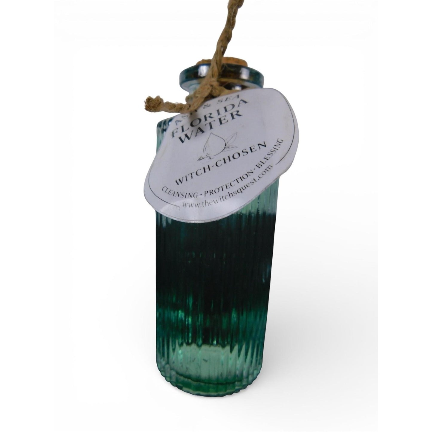 Ash & Sea Florida Water Witch-Chosen Cleansing Protection Ritual Glass Bottle