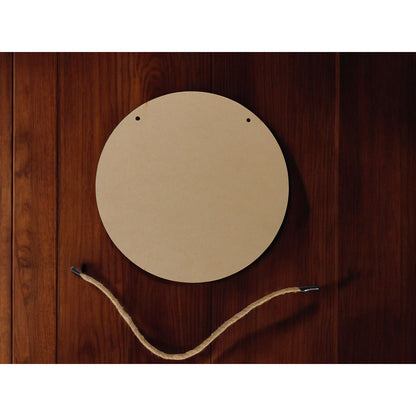 Blessed Be Pagan Wiccan Wooden Wall Sign 8x8 Pentagram