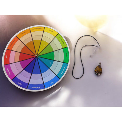 Tiger Eye Tree of Life Pendant Necklace Healing Crystal Jewelry 18"