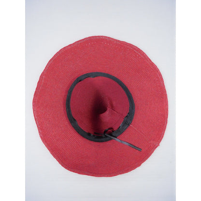 Red Woven Witch Hat - Adult Ritual & Everyday Wear - New