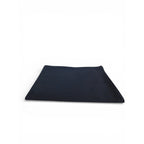 The Witches' Quest black canvas zip pouch shown from the plain back side against a white background.
