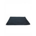 The Witches' Quest black fabric travel cosmetic pouch with a flat rectangular design and secure top zipper closure.