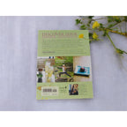 The Witches' Quest Herbal Goddess softcover book back cover featuring herbal wellness tips and yoga imagery