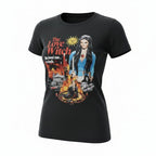 The Witches' Quest black cotton unisex t-shirt featuring a vibrant The Love Witch movie poster graphic print.