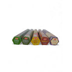 The Witches' Quest self-love incense pack featuring five hexagonal tubes of HEM incense sticks in various scents.