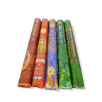 The Witches' Quest solar power incense pack featuring five HEM scent tubes for rituals and meditation.