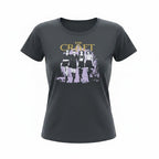 The Witches' Quest charcoal grey crew neck t-shirt featuring The Craft movie graphic print on soft polyester fabric.