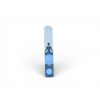 The Witches' Quest light blue Throat Chakra incense box with silhouette of a person meditating