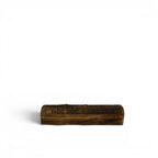 The Witches' Quest rustic wooden incense burner box with intricate air holes for smoke diffusion and ash containment.