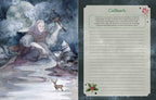 The Witches' Quest Seasons of the Witch Yule Journal featuring a Cailleach watercolor illustration and writing prompt