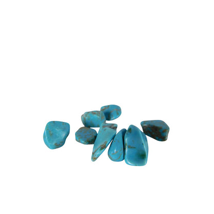 Blue Dyed Howlite Tumbled Stone Lot Turquoise Look Polished Crystal Stones