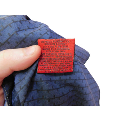 Elie Milano Navy Modern Fit Shirt S - Mens Long Sleeve - Excellent