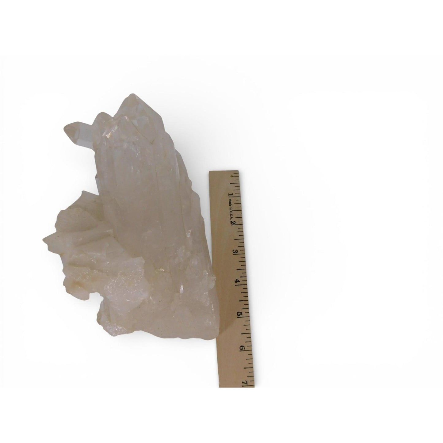 Large Natural Clear Quartz Crystal Cluster Raw Point Specimen