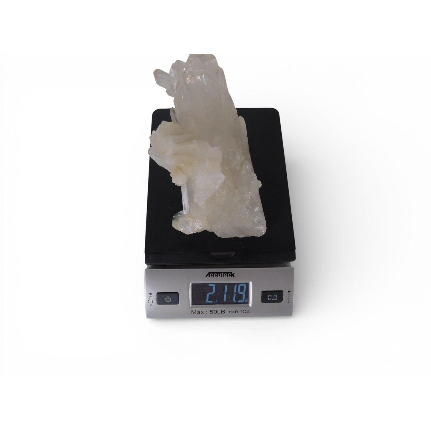 Large Natural Clear Quartz Crystal Cluster Raw Point Specimen