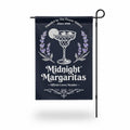 Midnight Margaritas Garden Flag 18x12 Magic Witchy Party Outdoor Decor