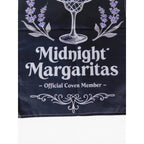 Midnight Margaritas Garden Flag 18x12 Magic Witchy Party Outdoor Decor