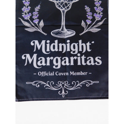 Midnight Margaritas Garden Flag 18x12 Magic Witchy Party Outdoor Decor