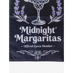 Midnight Margaritas Garden Flag 18x12 Magic Witchy Party Outdoor Decor