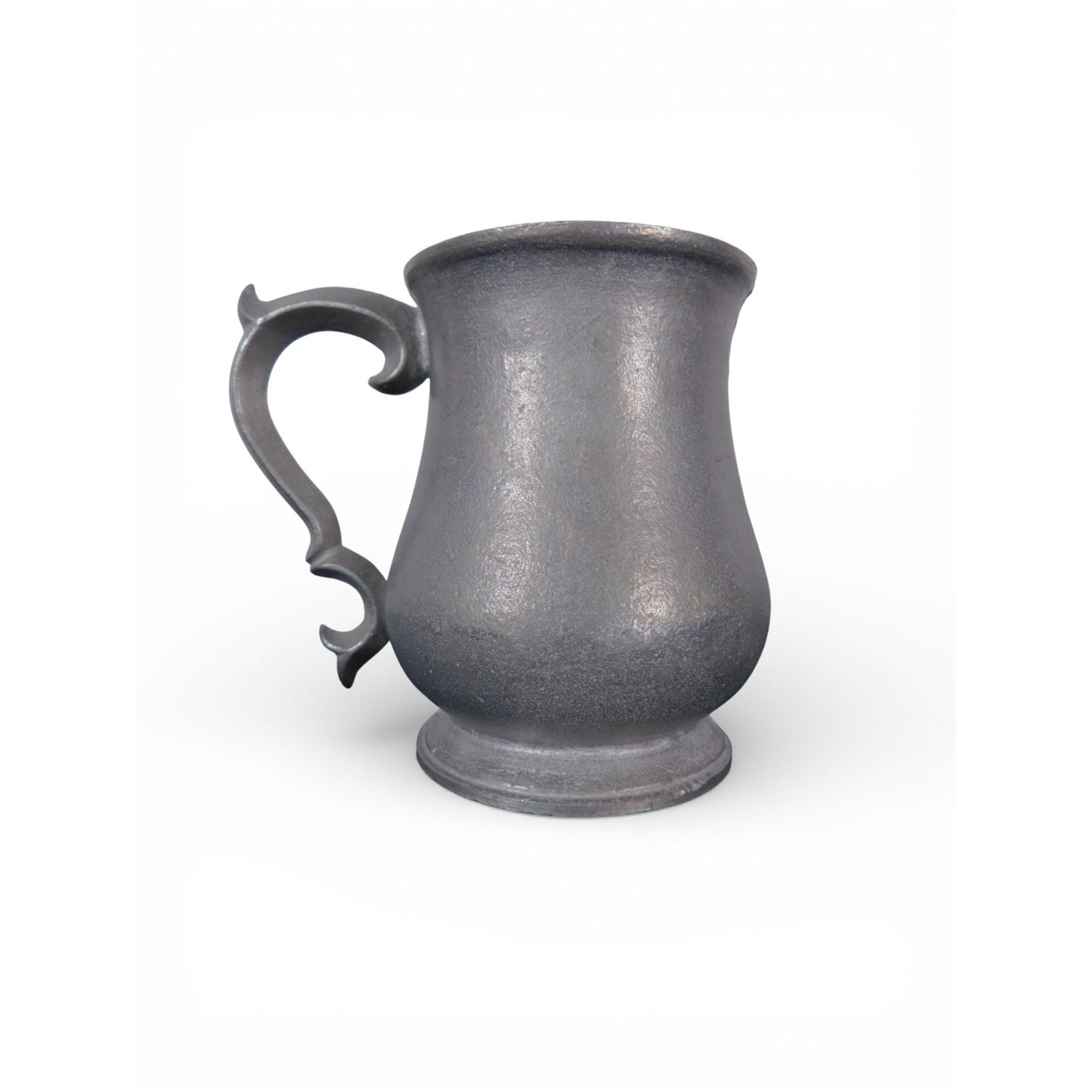 Vintage Wilton Armetale Pewter Tankard Mug Pint Ornate Handle