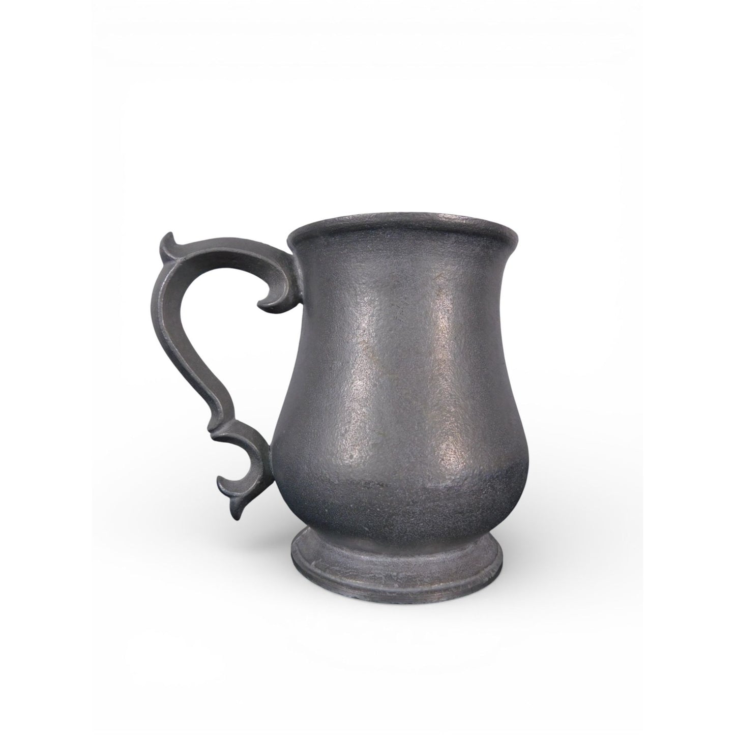 Vintage Wilton Armetale Pewter Tankard Mug Pint Ornate Handle