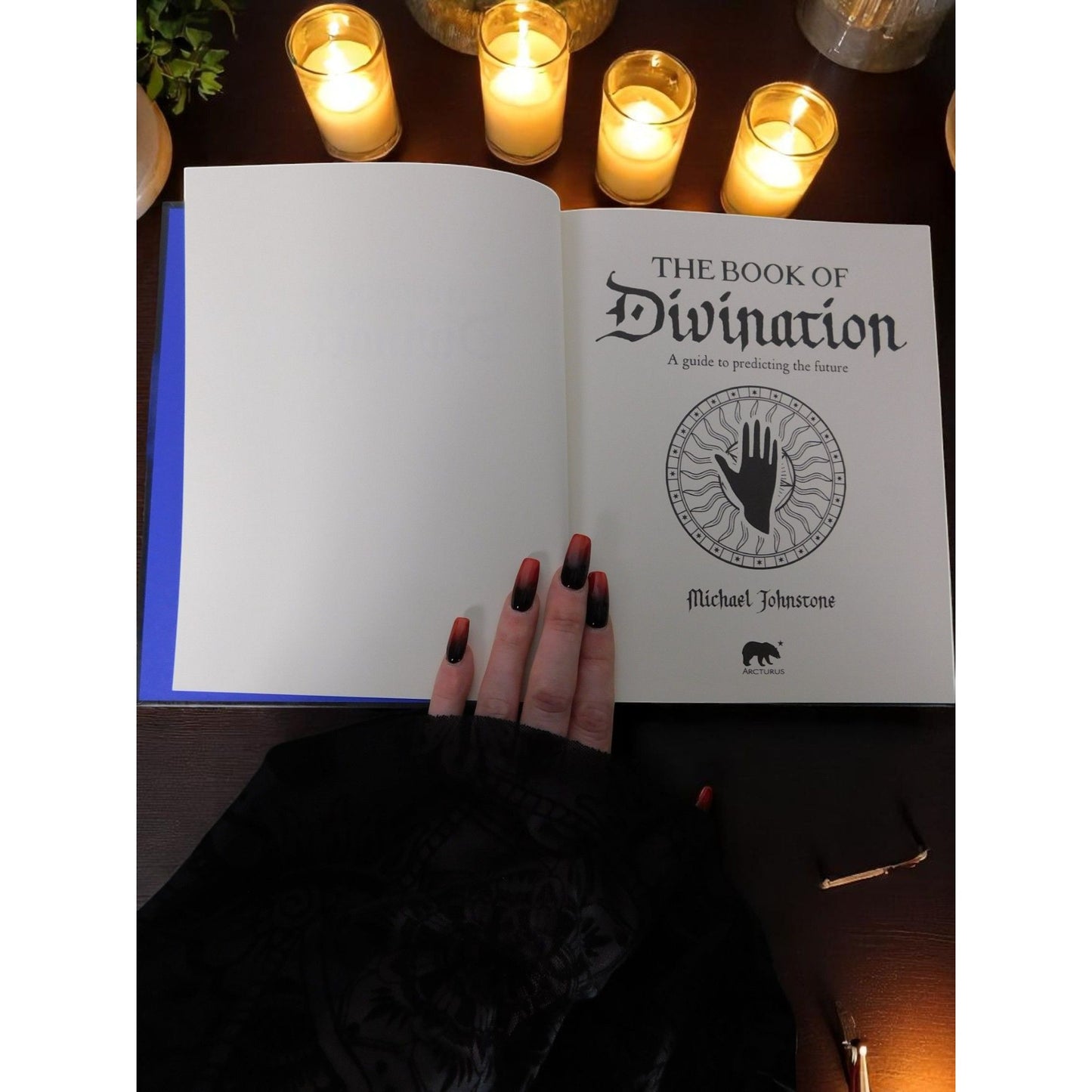 The Book Of Divination Michael Johnstone Guide To Predicting The Future Hardcover