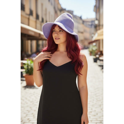 Lavender Woven Wool Blend Witch Hat - Adult Ritual & Everyday Wear - New