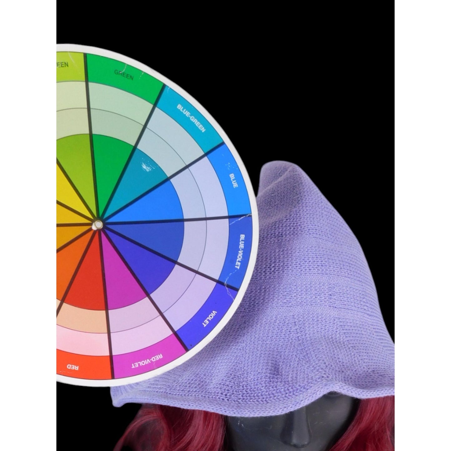 Lavender Woven Wool Blend Witch Hat - Adult Ritual & Everyday Wear - New